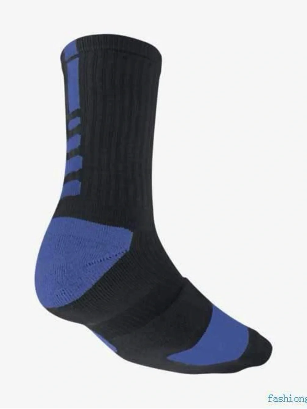 Brand New-Nike Elite Basketball Crew Socks - Black/ Royal